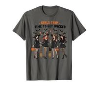 Witch Girls Night Out Halloween Matching Womens Top T-Shirt
