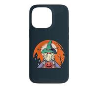Witch Gnome Pumpkin Lantern Spooky Halloween Case for iPhone 13 Pro