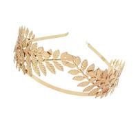 Witch Gr ride Headband Golden for Carnivals Party Party Costume Bride Accessories Elegant Bridal Headpiece