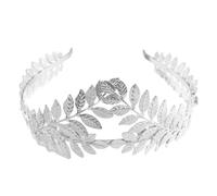 Witch Gr ride Headband Golden for Carnivals Party Party Costume Bride Accessories Elegant Bridal Headpiece