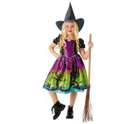 Witch Halloween Costume Dress Rubies Purple 3-4 Years