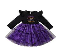 Witch Halloween Costume for Girls, Kids Witch Tutu Skirt Halloween Costumes For Costume Girls Worst Hat Party Role-Playing Gothic Theme Parties Carnival Cosplay