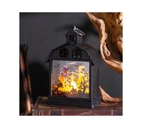(witch) Halloween decorations retro haunted house night light pumpkin lantern skull ornaments creative horror atmosphere party props