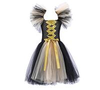 Witch Halloween Fancy Dress Costume Magic Deluxe Fancy Dress Outfit Children's Play House Costumes Kids Halloween Costume Girl Princess Witch Costumes Outfit Toddler Girls