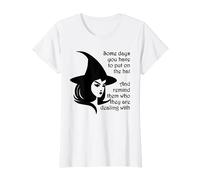 Witch Halloween Some Days You Have To Put On The Hat Funny T-Shirt