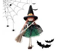 Witch Hanging - 1 Kitchen Hangable Doll For Good Luck, Gothic Witch Doll | Halloween Hanging Decoration - Elevate Haunted House Displays During Halloween, Parties, And Holidays