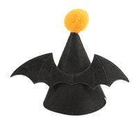 Witch Hat for Cats - Halloween Pet Costume, Cute Halloween Cat Witch Hat | Adjustable Cat Wizard Hat, Pet Hat for Cats, Halloween Party Costume, Halloween-Themed Pet Accessory for Cats and Small Dogs