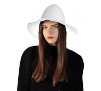 Witch Hat for Costume - Pointed Witch Hat Knitted Costume Women's Costume - Lightweight Head Cover for Men and Women Costume Accessory for Parties Masquerade Festive Events and