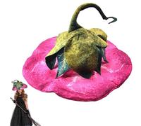 Witch Hat for Women - Hat Halloween Accessory | Evil Cosplay Costume, Pointed Party Hat for Scary Fancy Dress, Role Play, Theme Events, Festive Photos and Scary Too