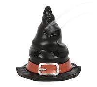 Wicked Witch Hat Incense Burner - Enhance Your Halloween Decor with Smouldering Smoke - Perfect Witchy Incense Experience