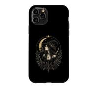 Witch Hat Raven Moon Witchcore Gothic Mystic Aesthetic Case for iPhone 11 Pro
