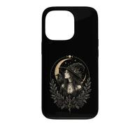 Witch Hat Raven Moon Witchcore Gothic Mystic Aesthetic Case for iPhone 13 Pro