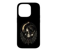 Witch Hat Raven Moon Witchcore Gothic Mystic Aesthetic Case for iPhone 14 Pro