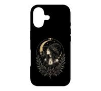 Witch Hat Raven Moon Witchcore Gothic Mystic Aesthetic Case for iPhone 17