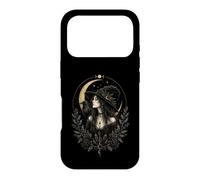 Witch Hat Raven Moon Witchcore Gothic Mystic Aesthetic Case for iPhone 17 Pro