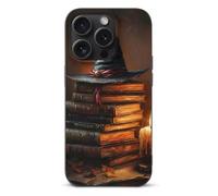 Witch Hat Spells TPU Cell Phone Case Compatible with iPhone 15/15 Plus/15 Pro/15 Pro Max Soft Protective Shell