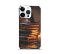 Witch Hat Spells TPU Cell Phone Case Compatible with iPhone 15/15 Plus/15 Pro/15 Pro Max Soft Protective Shell