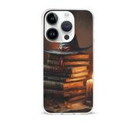 Witch Hat Spells TPU Cell Phone Case Compatible with iPhone 15/15 Plus/15 Pro/15 Pro Max Soft Protective Shell