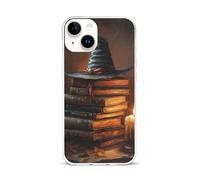 Witch Hat Spells TPU Cell Phone Case Compatible with iPhone 15/15 Plus/15 Pro/15 Pro Max Soft Protective Shell