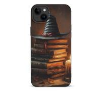 Witch Hat Spells TPU Cell Phone Case Compatible with iPhone 15/15 Plus/15 Pro/15 Pro Max Soft Protective Shell