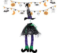 Witch Hat Wine Bottle Topper - Halloween Themed Bottle Decoration | Cute Witch Hat, Ideal for Festive Events and Parties, Original Decoration, As Shown in Image, Se référer au descriptif, Refer to