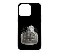 Witch House Haunted Villa Moon Drone Case for iPhone 15 Pro Max