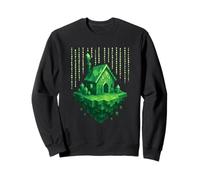 Witch House Pixel Temple Synth Sweatshirt