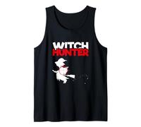 Witch Hunting Halloween Witchcraft Lover Funny Witch Hunter Tank Top