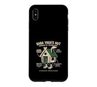 Witch Hut on Legs Slavic Folklore Walking Cabin Fan Case for iPhone XS Max