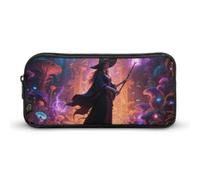 Witch in The Mysterious Pen Cases Cute Pencil Box Large Capacity Pencil C