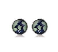 Witch Inspired Earrings Musical Lover Jewelry The Musical Theater Fans Gift, S, No Gemstone