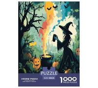 Witch Jigsaw Puzzles for Adults The Impossible Challenge 1000 Pieces Difficult Hard Jigsaw Puzzles for Man And Woman with Letters on Back 38x26cm/1000pcs