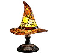 Witch Lamp | Gothic Resin Night Lights with USB Powered | Scary Decorative Witch Light | for Home and Bedroom, Living Room, Dorm, Farmhouse, Table, Desk, Bedside, Shelf and