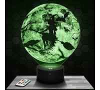 Witch Lamp Halloween Decoration for boy or Girl's Room. 3D Witch Halloween Lamp Object Gift idea Soft Light Decoration Night Light Office Decor. Original Christmas, Gift idea.