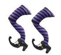 Witch Legs Decoration, Wicked Witch Legs Prop, Fun Express Upside Down Witch Legs, Halloween Novelty Witch Legs with Shoes, Yard Stake Halloween Yard Decor Halloween Decor for Outdoor Indoor