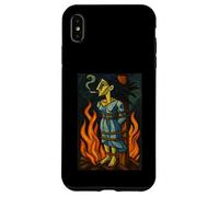 Witch Lighting Cigarette With Flames Occult Unholy Funny Case for iPhone XS Max