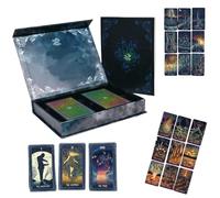 Witch Mirra Visions: Lenticular Tarot & Oracle Deck with Moving Images - 79 Animated Cards for Past/Present/Future Paths, Dynamic Art Gift Set for tarot cards for beginners
