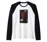 Witch Mix 12 Dark Tape Witch House Raglan Baseball Tee