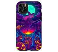 Witch Moonlit Halloween Jack-O'-Lantern Art Case for iPhone 11 Pro