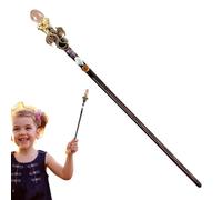 Witch, Natural Crystal Stick, Handmade Princess Costume Prop Toy Set, Kids Dance Party Performance Accessory, Halloween Christmas Garden Decor Birthday Cosplay Fairy Wand Use