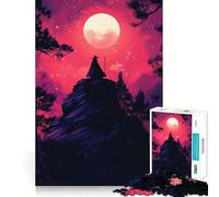 Witch of The Night Jigsaw for Adults 1000 Pieces Think Skill Game High Precision Die Cut Entertaining Challenge for Spare Time (50x75cm)