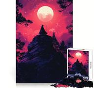 Witch of The Night Jigsaw Puzzles 1000 Pieces Think Training Quiet Recreation Defined Edges Heartfelt Gift (50x75cm)