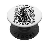 Witch of the Wild Garden Cottagecore Witchcore PopSockets Adhesive PopGrip