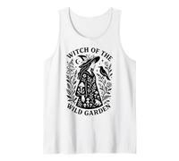 Witch of the Wild Garden Cottagecore Witchcore Tank Top