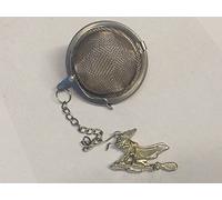 Witch On Broom 3.4cm X 2.6cm TG307 Tea Ball Mesh Infuser Stainless Steel Sphere Strainer Posted by US Gifts for All 2016 from Derbyshire UK …