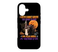 Witch On Wine She Needs A Westie Dog Halloween Costume Case for iPhone 17