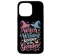 Witch Or Wizard Keeper Of The Gender LGBTQ Allies Statement Case for iPhone 14 Pro Max