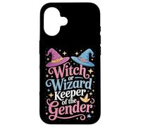 Witch Or Wizard Keeper Of The Gender LGBTQ Allies Statement Case for iPhone 16