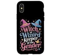 Witch Or Wizard Keeper Of The Gender LGBTQ Allies Statement Case for iPhone X/XS