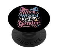 Witch Or Wizard Keeper Of The Gender LGBTQ Allies Statement PopSockets Adhesive PopGrip